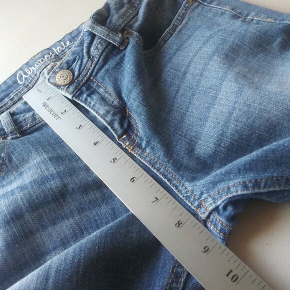 Aeropostale women's size 6R mid wash jeans - Picture 8 of 15
